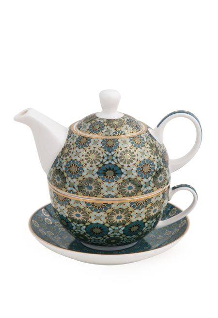 Teapot and Saucer Andalusia 