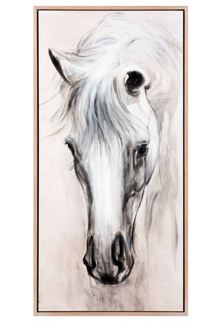 Hand painted wall Panels Horse