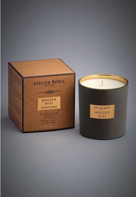Atelier Rebul Wooden Mist Scented Candle 210 Gr Wood