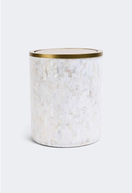 MOP Shell Trash Box With Lid