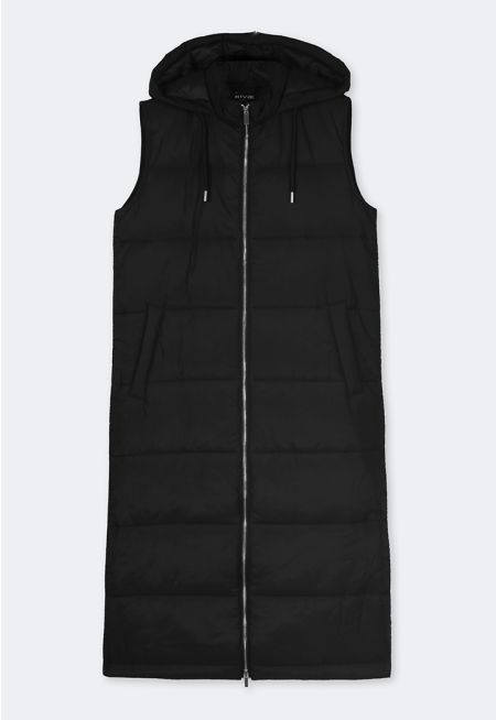 Quilted Sleeveless Puffer Gilet