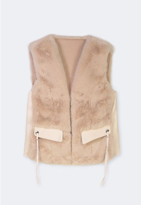 Winter Faux Fur Vest