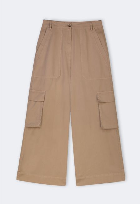 Wide Leg Cargo Pants