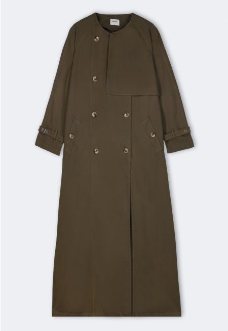  Double Breasted Trench Coat