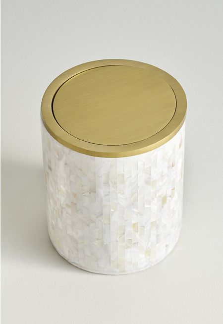 MOP Shell Trash Box With Lid