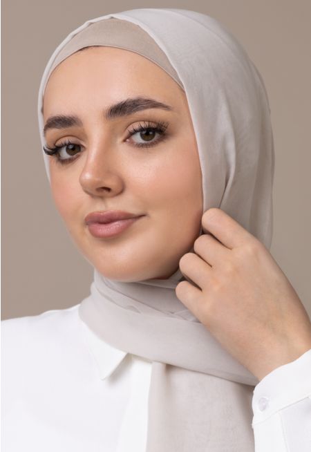 Solid Linen Hijab