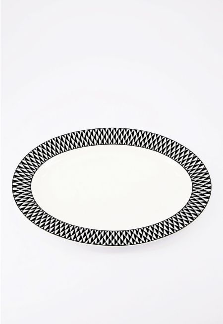 Bone China Serving Plate 13.5 Inch