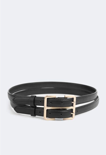 Double Buckle Belt