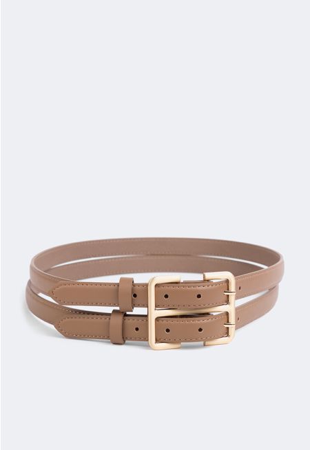 Double Buckle Belt