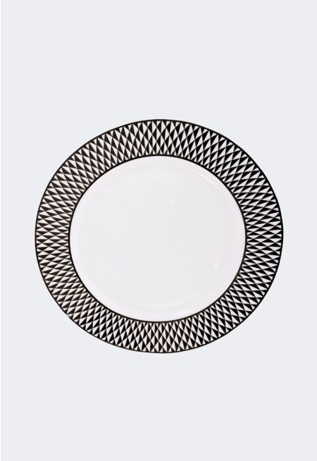 Bone China Dinner Plate 10.5 Inch Set (6 Pcs)