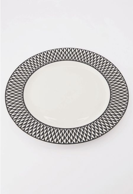 Bone China Dinner Plate 10.5 Inch Set (6 Pcs)