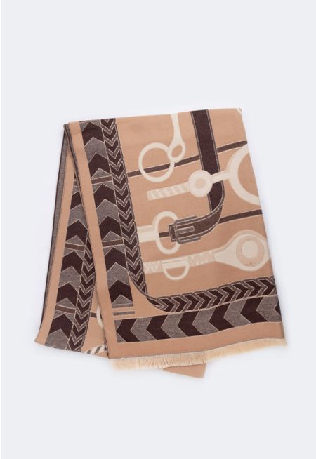 Abstract Pashmina Pattern