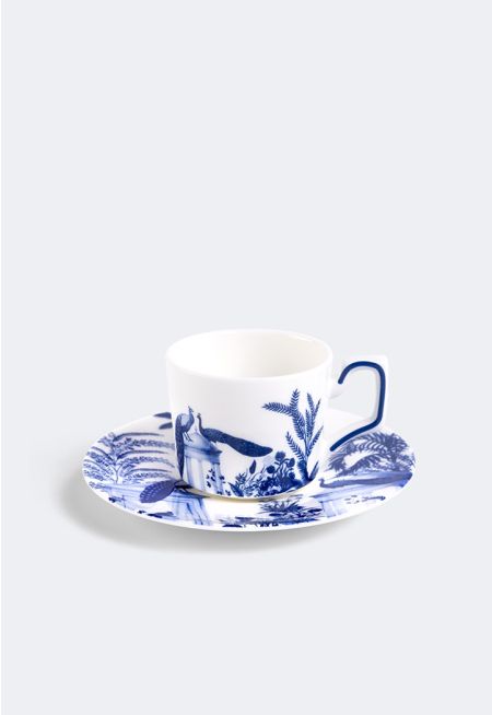 Bone China Turkish Coffee Cup & Saucer (2 Pcs)