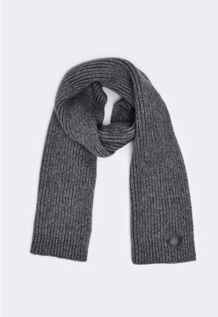 Solid Ribbed Scarf