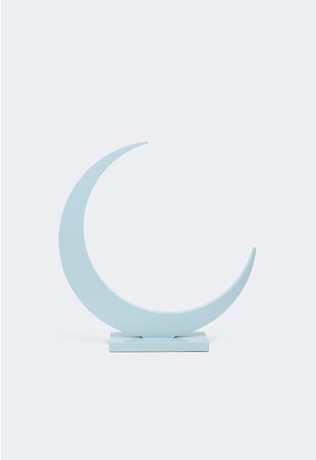 Wooden Ramadan Crescent Home Decoration