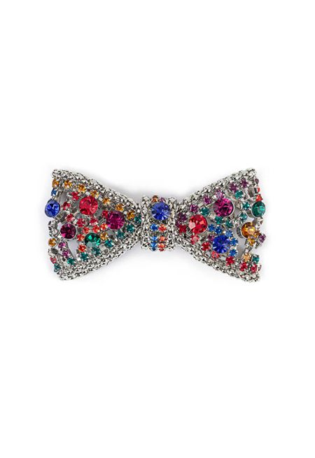 Machka- Mixed  Bow Brooch 