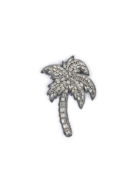 Machka- Crystal  Palm Brooch Crystal