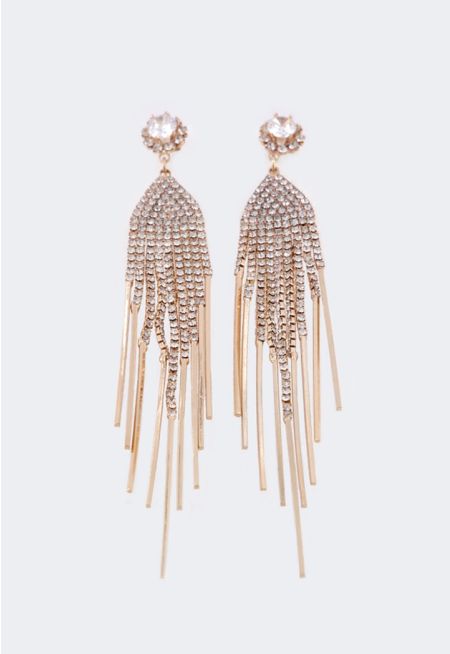 Crystal Tussles Earrings