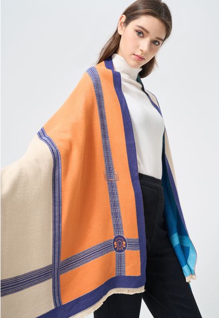 Rectangular Embellished Pashmina Scarf