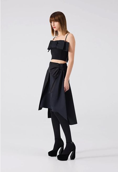 Machka - Bow Midi Skirt 