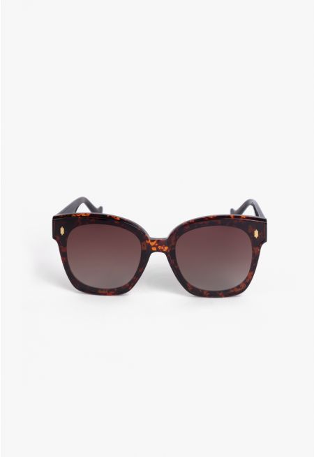 Embellished Cat Eye Sunglasses