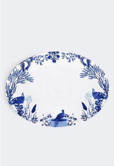 Bone China Serving Plate 14 Inch