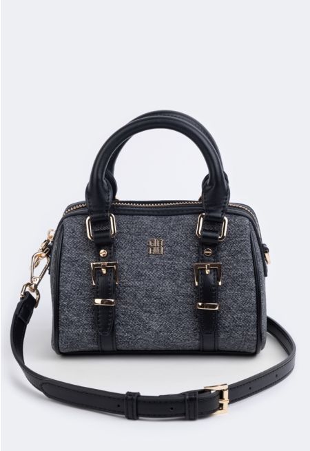 Mini Denim Handbag