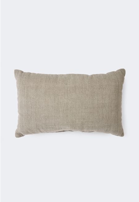 Linen Cushion With Filling 30X50 Cm