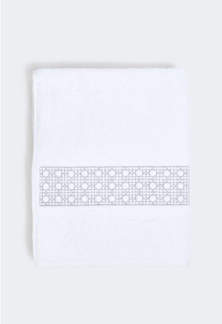 Cotton Embroidered Hand Towel 50cm X 90 Cm