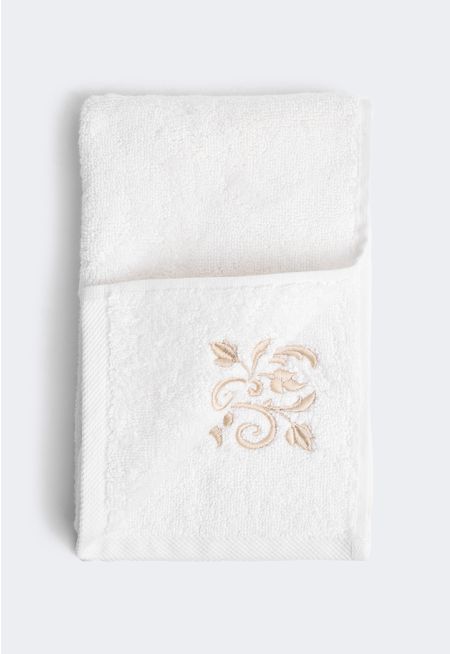 Embroidered Face Towel 30 x 50 Cm