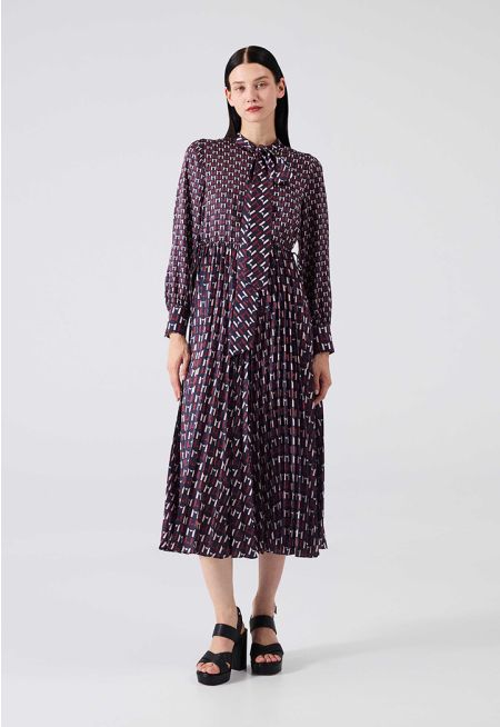 Machka - Logo Printed Dress