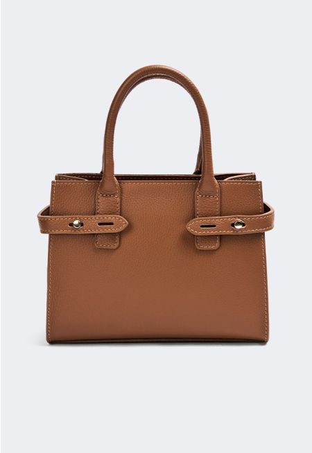 Classic Genuine Leather Handbag