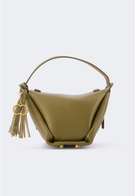 Modern Plain PU Leather Handbag