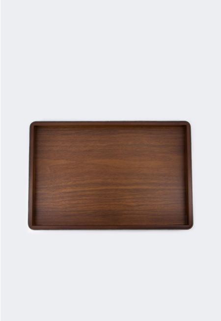 Walnut Wooden Brooklyn Rectangular Tray