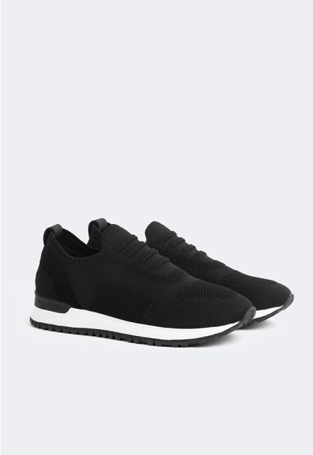 Plain Seamless Sneakers