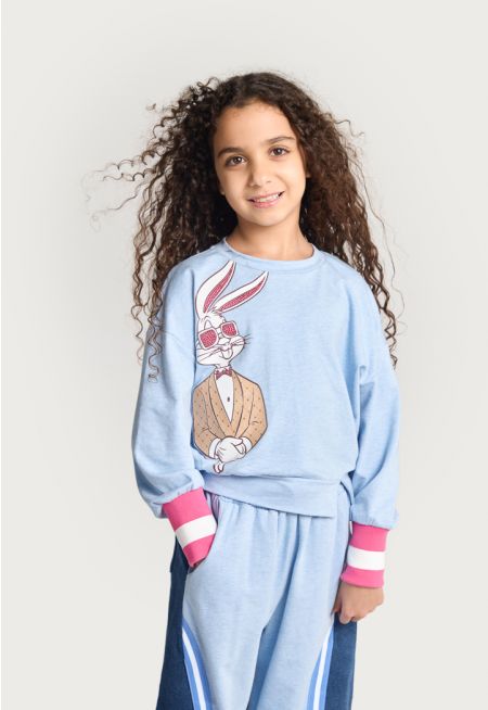 Bugs Bunny Crystal Sweater