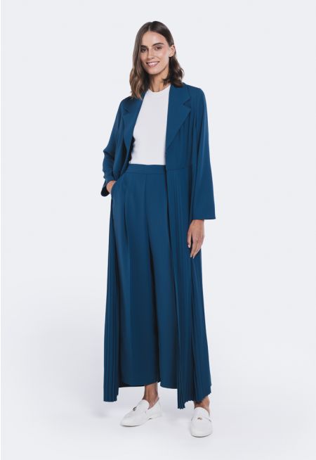 Solid Wide Leg Trousers