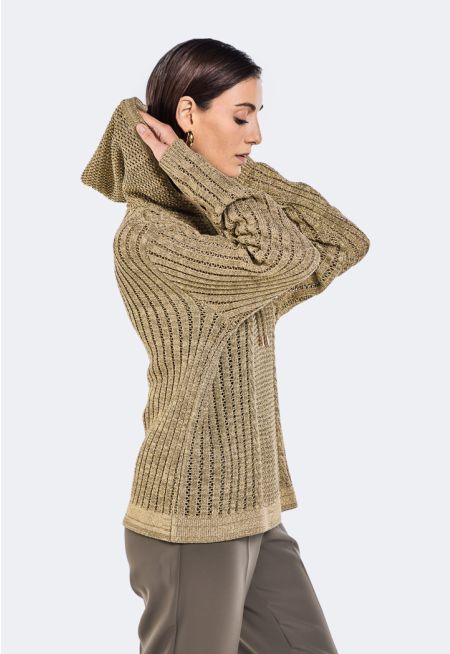 Lurex Knitted Sweater