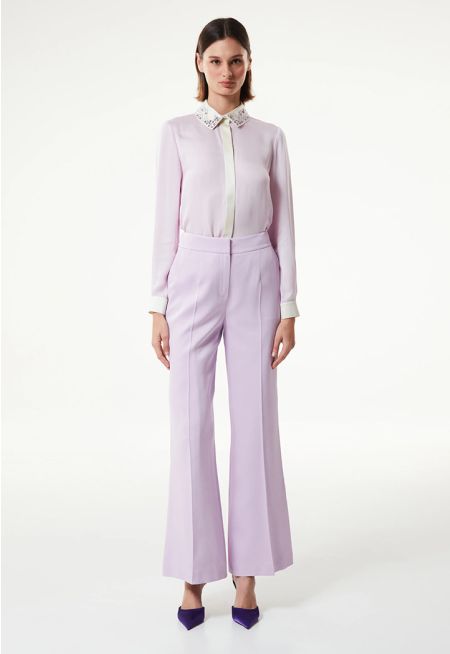 Machka- Wide Leg Fit Trousers 