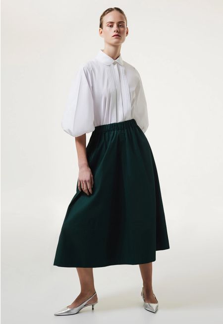 Machka- Poplin Bell Skirt 