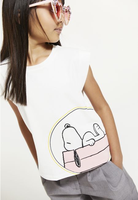 Peanuts Sleeveless T Shirt