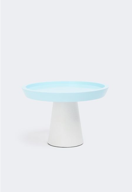 Small  Cake stand with Ceramic Base 