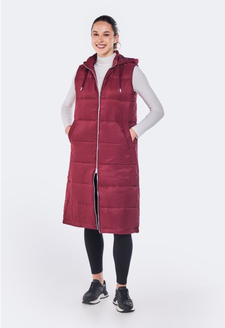 Quilted Sleeveless Puffer Gilet