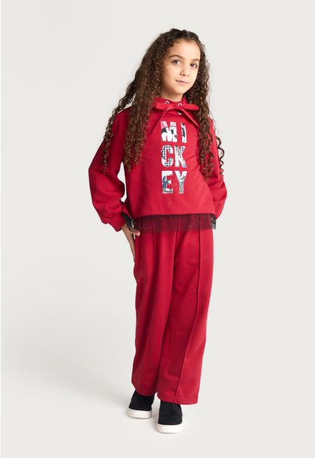 Mickey Hoodie and Sweatpants Set (2PCS)