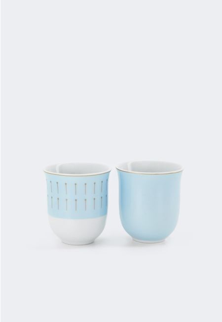 Porcelain Espresso Cup 90ml Set (6 Pcs)