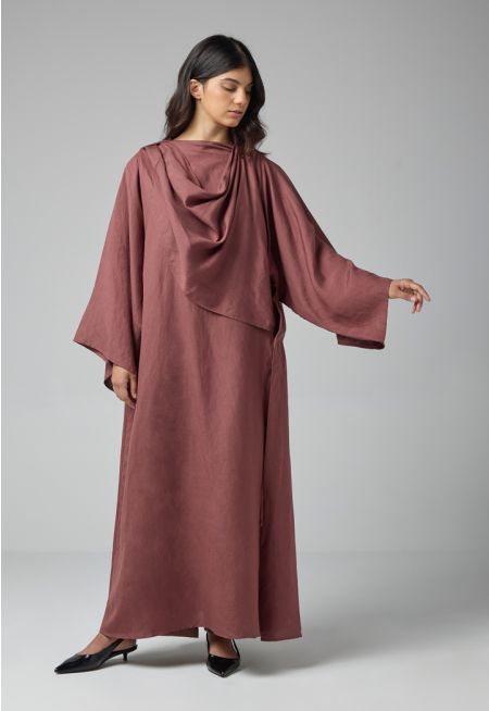 Single Tone Oversize Maxi Abaya