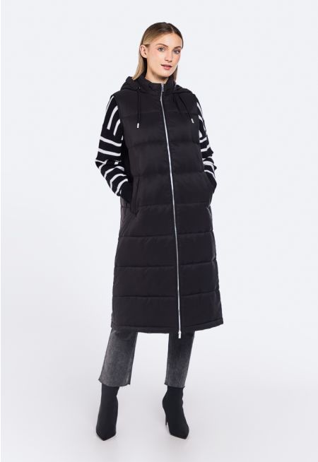 Quilted Sleeveless Puffer Gilet