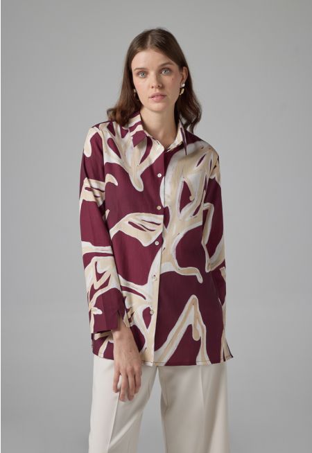 Long Sleeves Printed Shirt