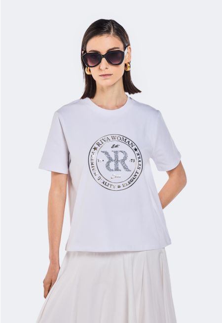 Embossed Monogram T-Shirt