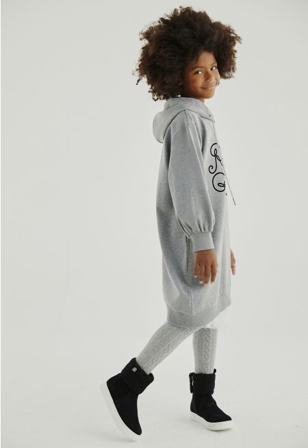 Anagram Hoodie Dress